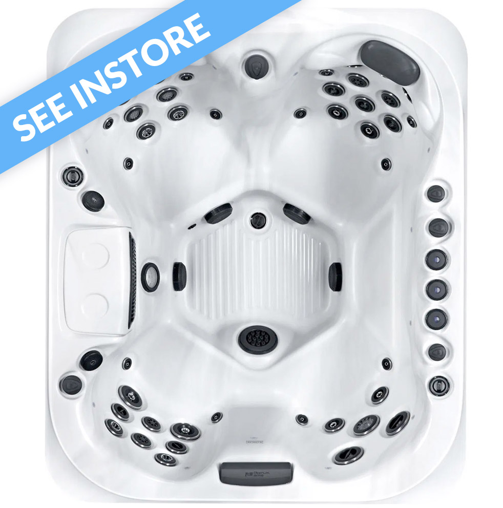 Hot tub Luxury range Capri top view SI