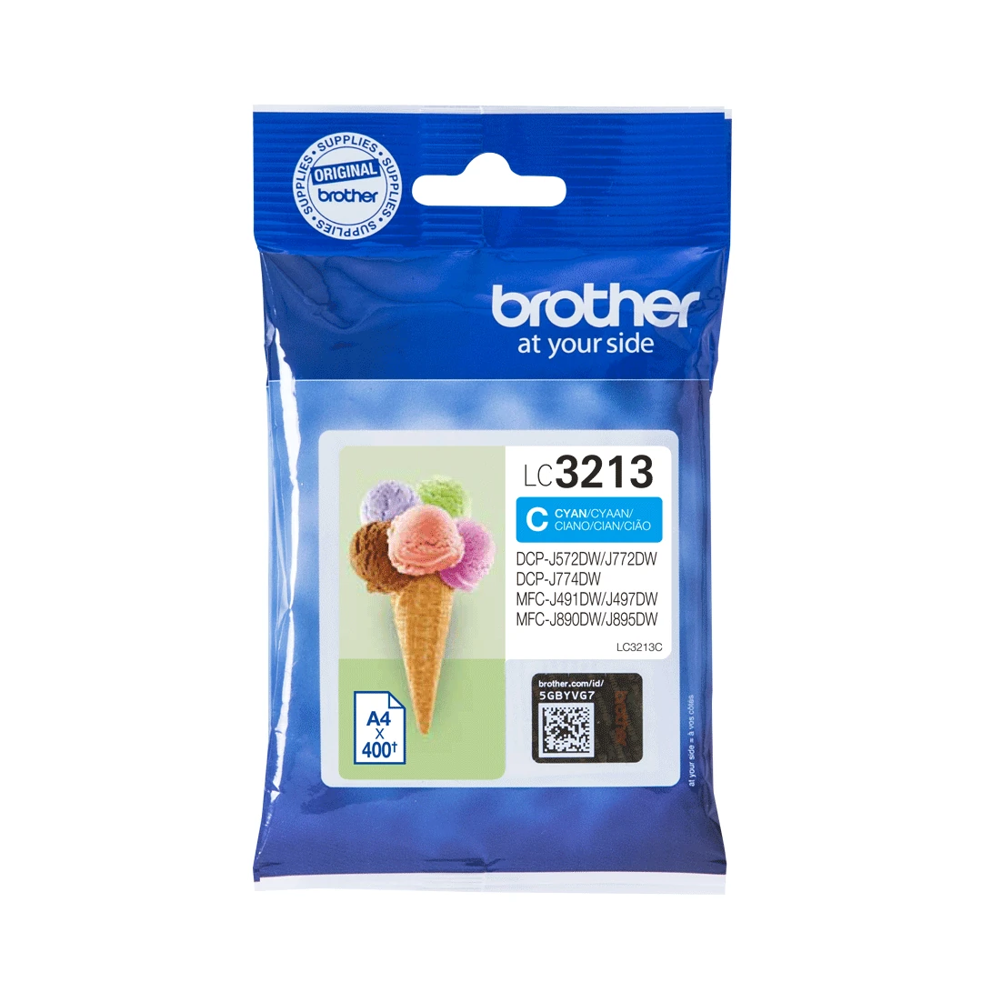 Brother LC3213 Cyan Printer Ink Cartridge Original (LC3213C) by Ink Cartridges Ireland