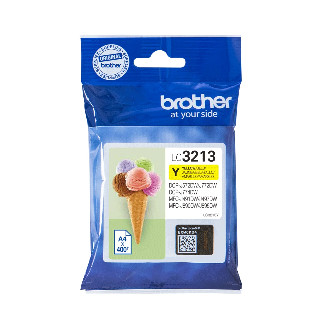 Brother LC3213 Yellow Printer Ink Cartridge Original (LC3213Y) by Ink Cartridges Ireland