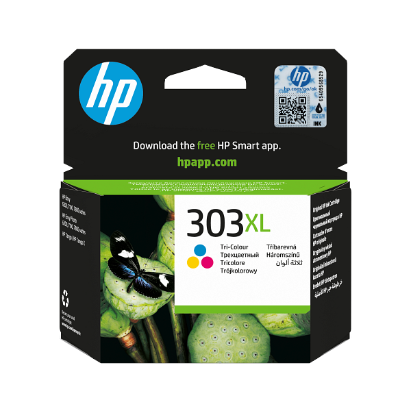 HP 303XL Colour High Yield Printer Ink Cartridge Original (T6N03AE) by Ink Cartridges Ireland