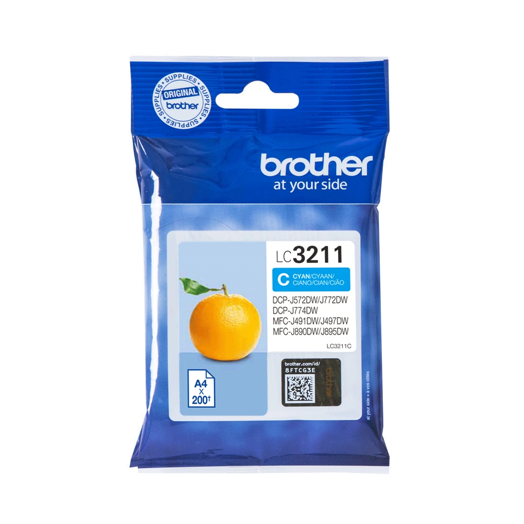 Brother LC3211 Cyan Printer Ink Cartridge Original (LC3211C) by Ink Cartridges Ireland