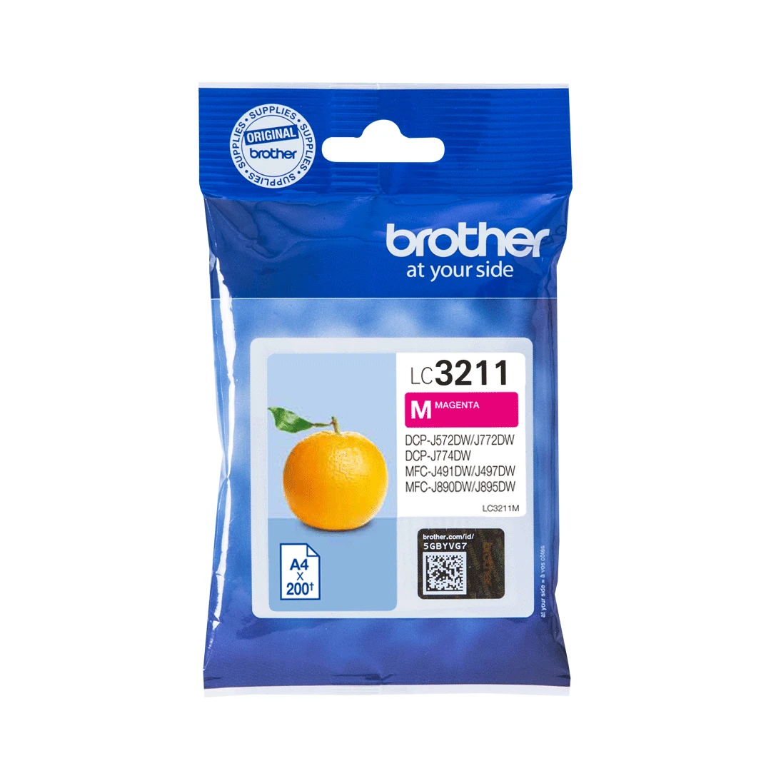 Brother LC3211 Magenta Printer Ink Cartridge Original (LC3211M) by Ink Cartridges Ireland