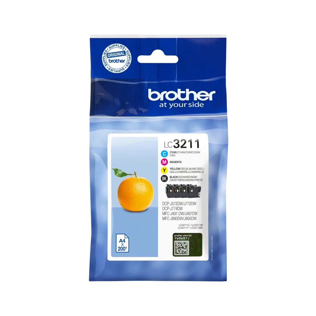 Brother LC3211 Multipack Printer Ink Cartridges Original (LC3211VAL) by Ink Cartridges Ireland