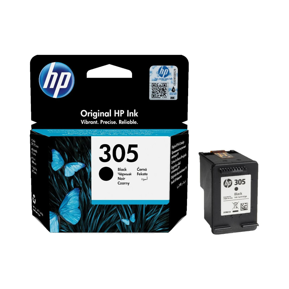 HP 305 Original Black Printer Ink Cartridge by Ink Cartridges Ireland