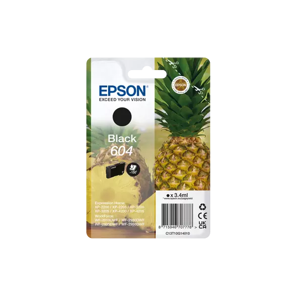 Epson 604 Black Printer Inkjet Cartridge by Ink Cartridges Ireland