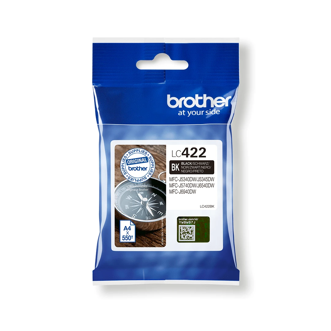 Brother LC422 Black Printer Ink Cartridge Original (LC422BK) by Ink Cartridges Ireland