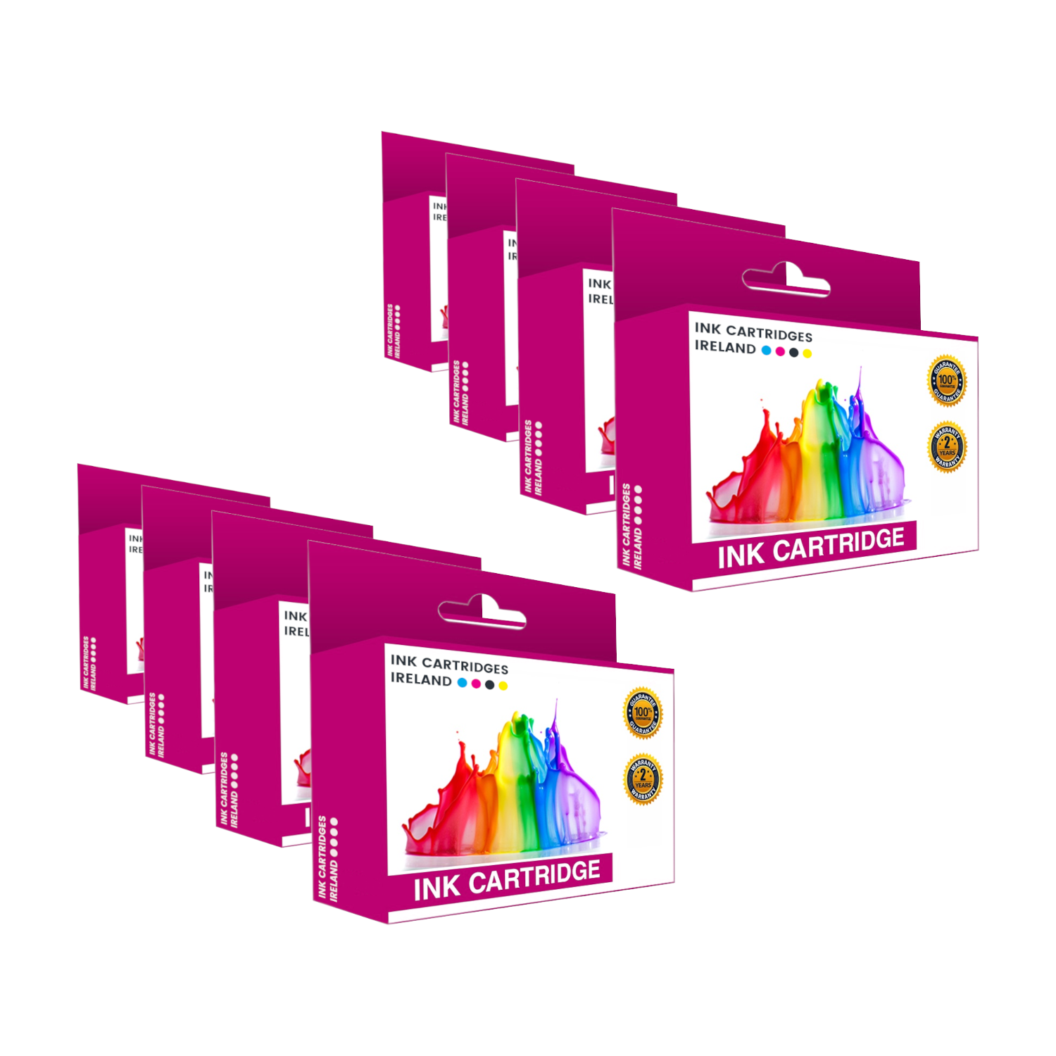 8-Pack Compatible Printer Ink by Ink Cartridges Ireland