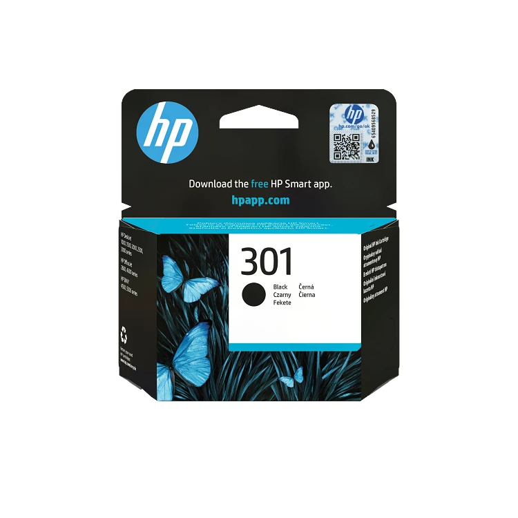 HP 301 Black Printer Ink Cartridge Original (CH561EE) by Ink Cartridges Ireland