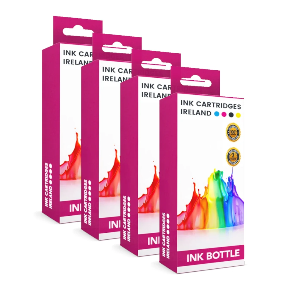 Compatible Printer Ink Refill Bottle Multipack by Ink Cartridges Ireland