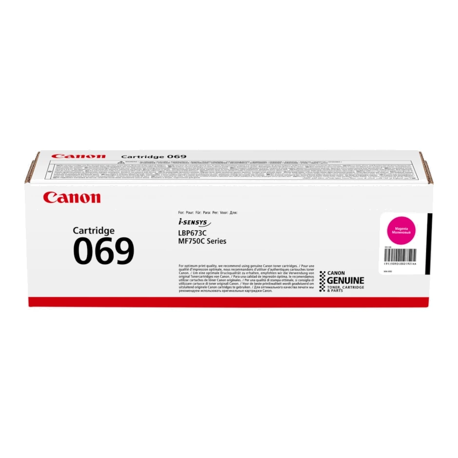 Canon 069 Magenta Original Printer Ink Toner Cartridge by Ink Cartridges Ireland