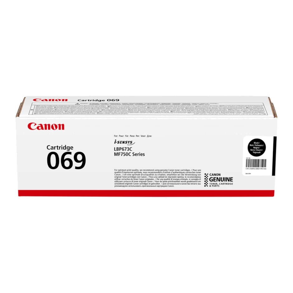 Canon 069 Black Original Printer Ink Toner Cartridge by Ink Cartridges Ireland