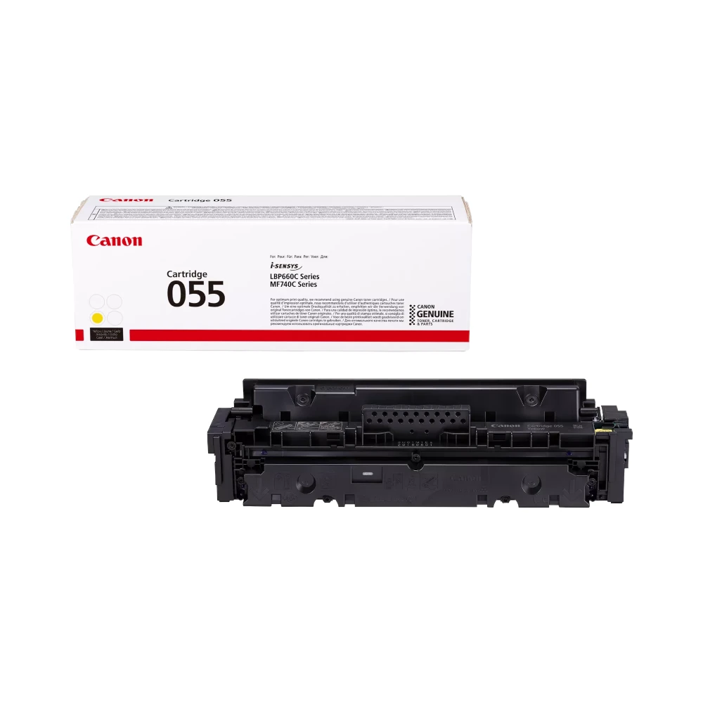 Canon 055 Yellow Toner Cartridge Original (3013C002) by Ink Cartridges Ireland