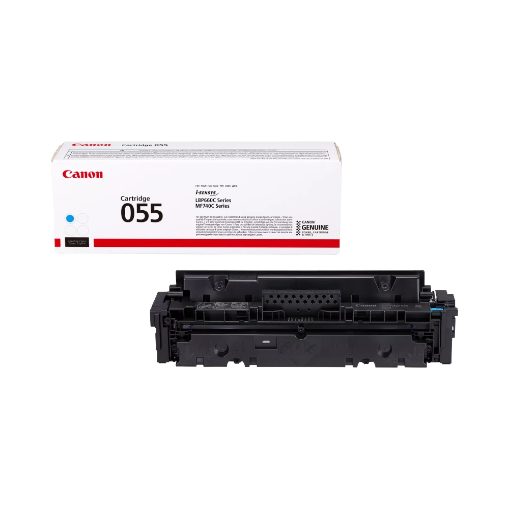 Canon 055 Cyan Toner Cartridge Original (3015C002) by Ink Cartridges Ireland