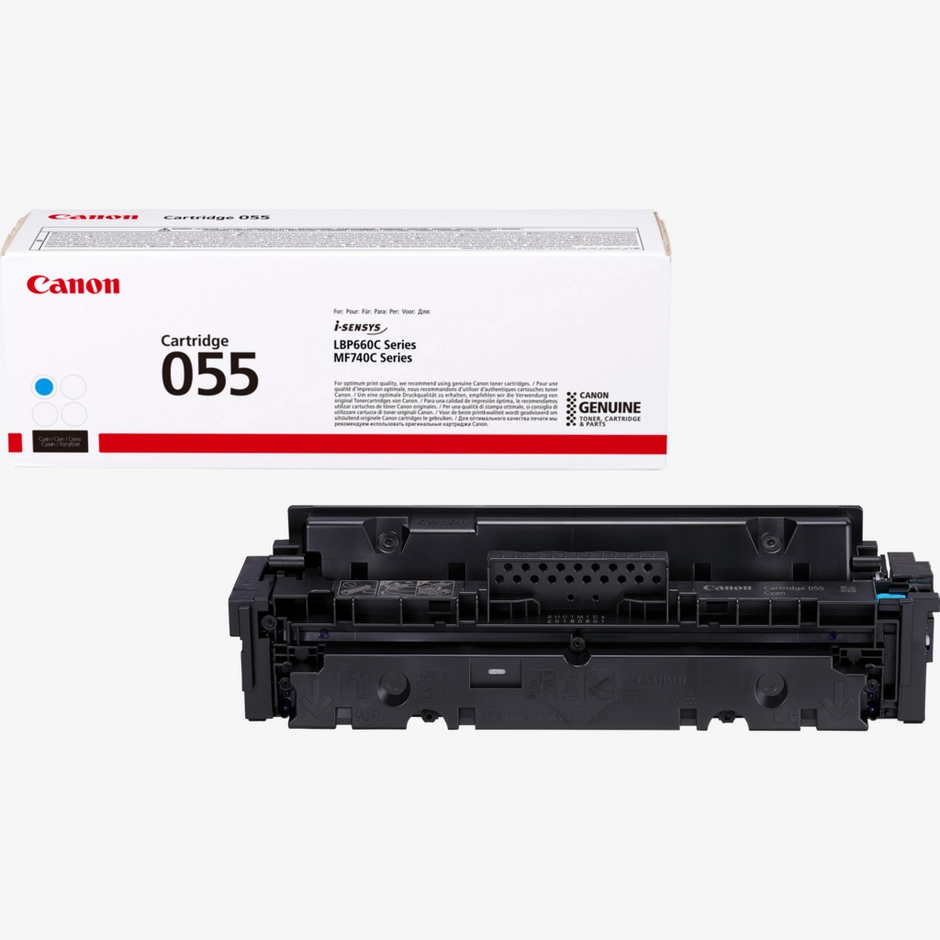 Canon 055 Cyan Original Printer Toner by Ink Cartridges Ireland