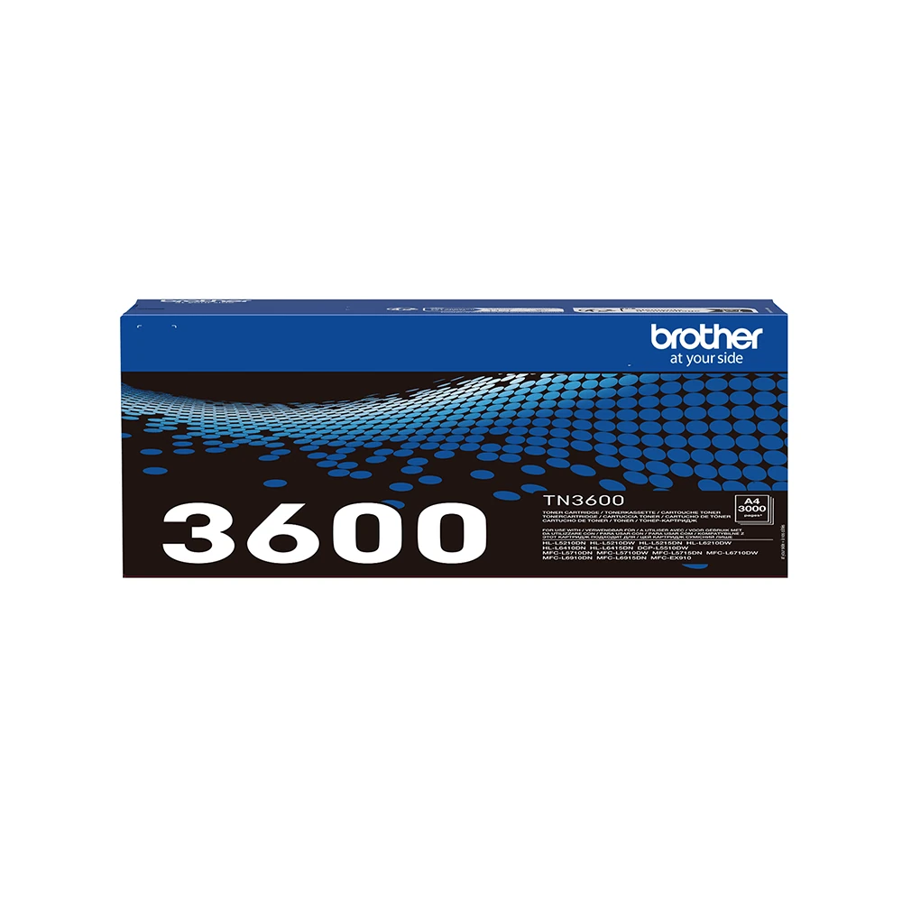 Brother TN3600 Black Printer Toner Original by Ink Cartridges Ireland