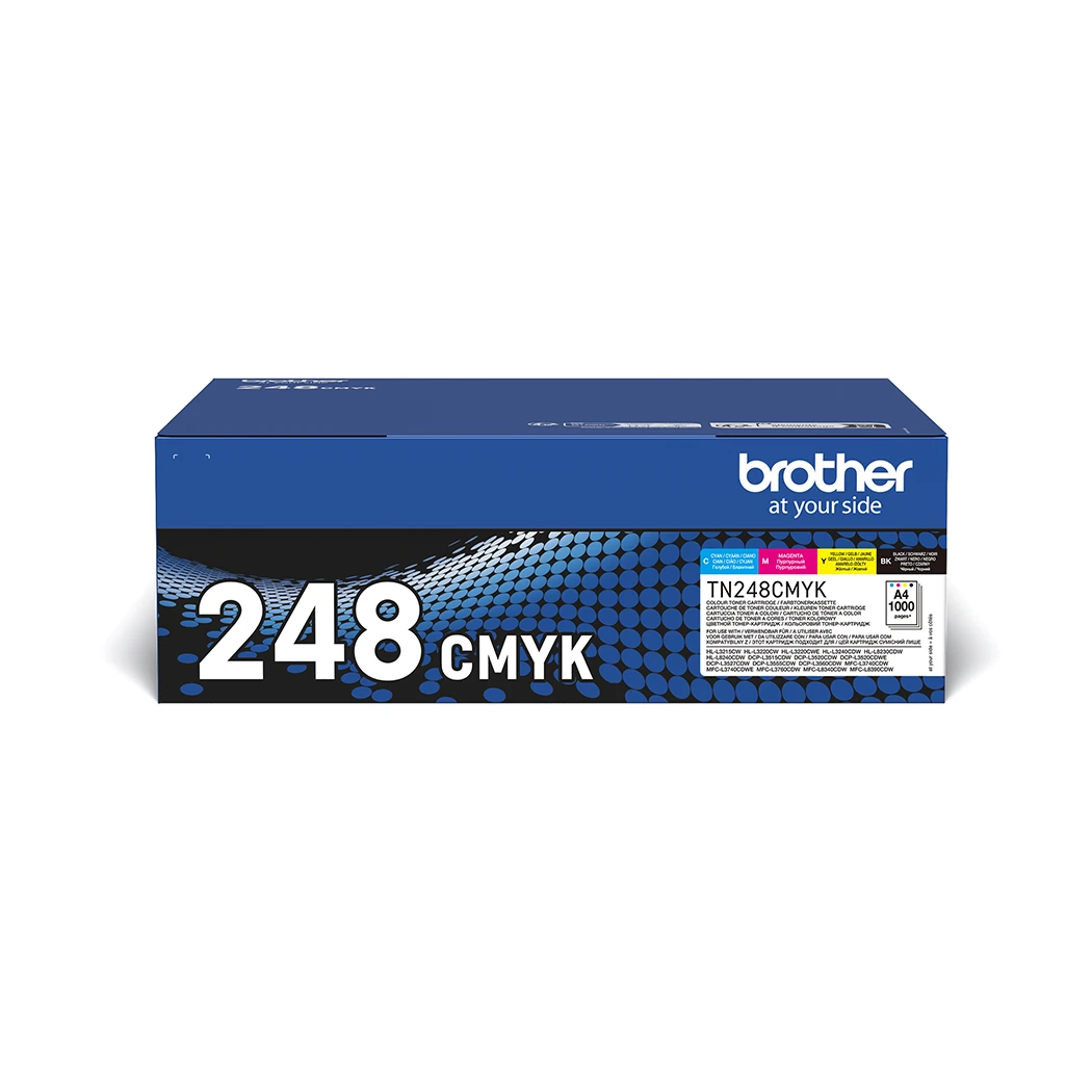 Brother TN248 Multipack Printer Toner Cartridge Original (TN-248VAL) by Ink Cartridges Ireland